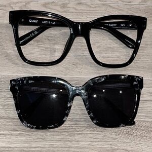 Diff eyewear BELLA polarized sunglasses & Quay after party frames